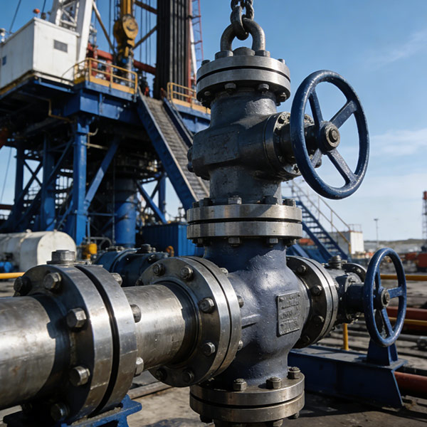 Petroleum industry: reliable connection guarantee under harsh working conditions.