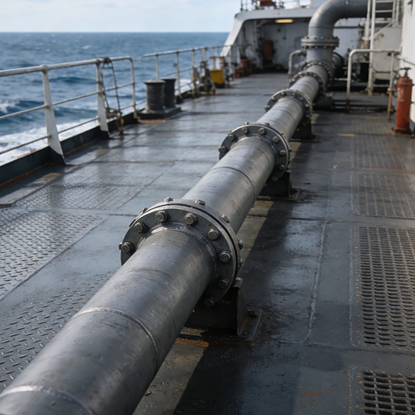 Shipbuilding industry: The key to corrosion resistance and anti-vibration connections in marine environments.