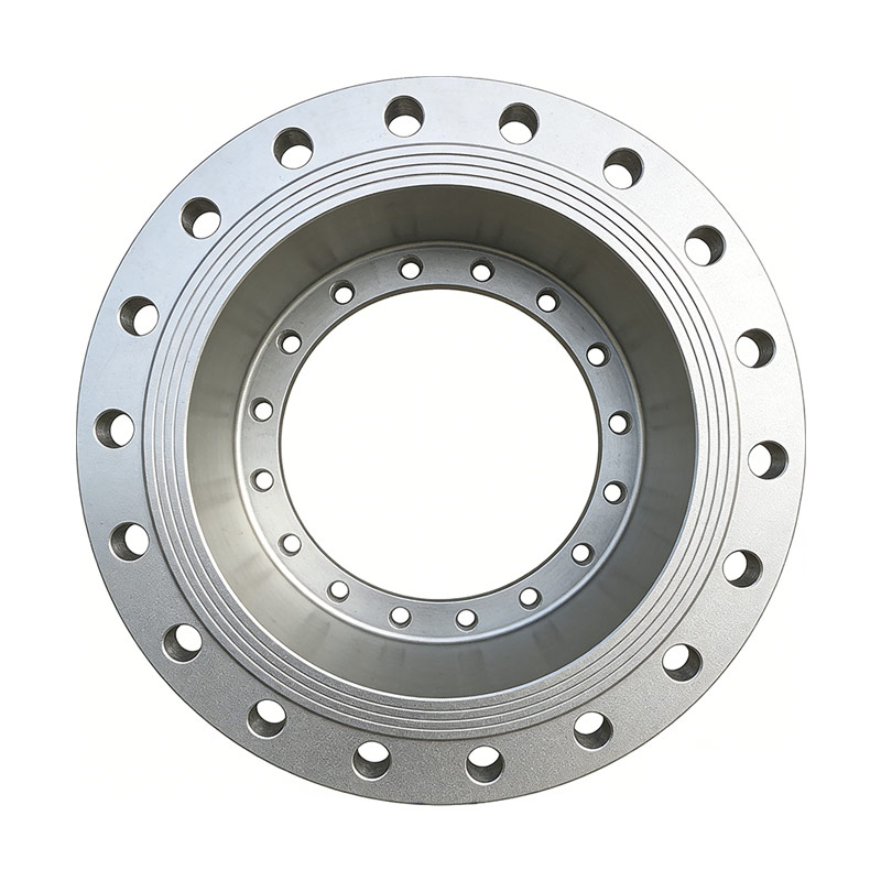 Large-diameter flange